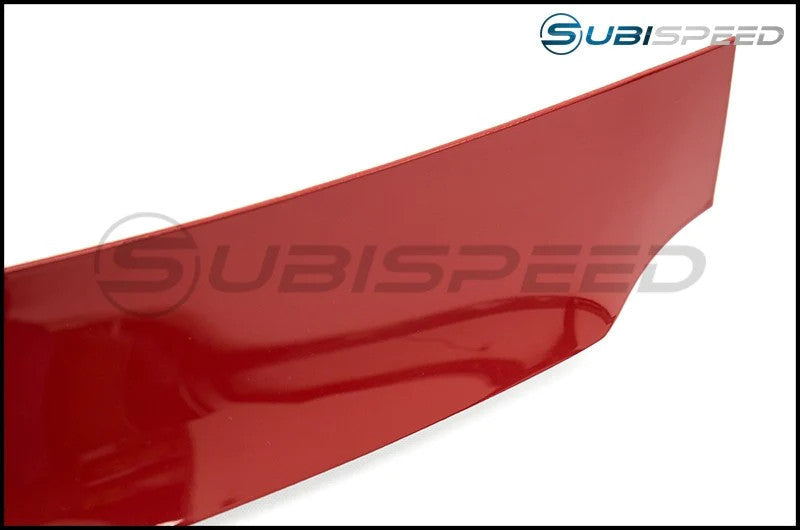 OLM Paint Matched Window Roof Visor / Spoiler - 20152021 WRX / STI (G1U- Silver) by OLM