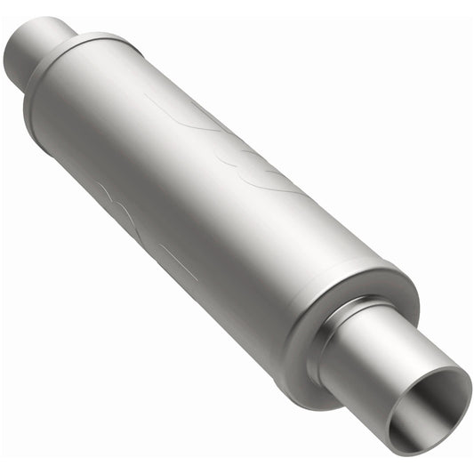 Straight-Through Performance Muffler; 2.25in. Center/Center; 4x14x4 Body by MagnaFlow Exhaust Products