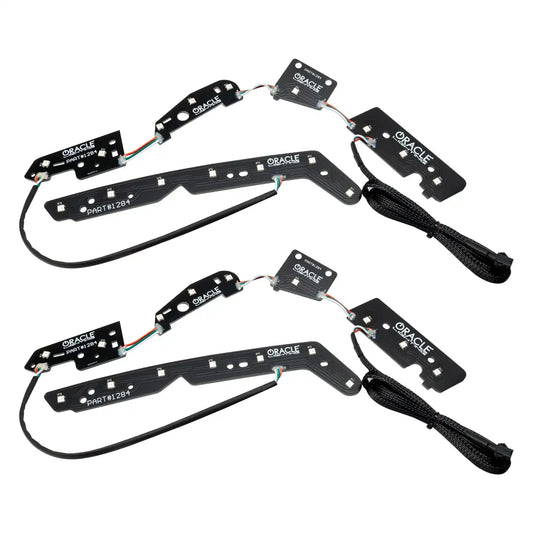 2014-2021 Jeep Grand Cherokee Dynamic ColorSHIFT Headlight DRL Upgrade Kit by ORACLE Lighting