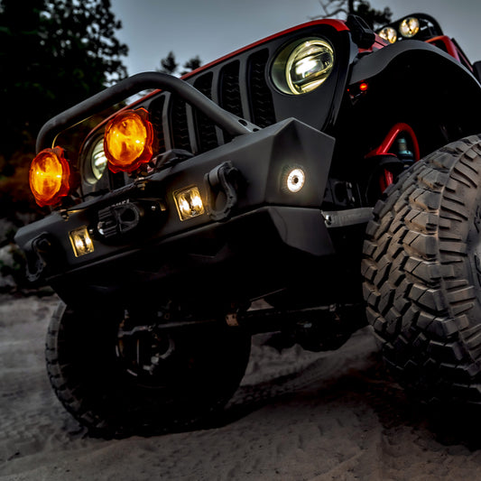 KC Cyclone V2 LED Flood Clear 1-Light Universal by KC HiLiTES