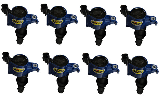 Ignition Coil - SuperCoil - 2004-2008 Ford 4.6L/5.4L/6.8L 3-valve- Blue - 8-Pack by ACCEL