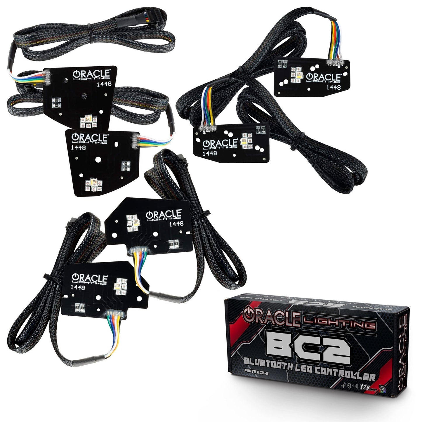 ORACLE Lighting 2019-2024 Ram 1500 RGBW+A Headlight DRL Upgrade Kit - LED Projector Headlights by ORACLE Lighting