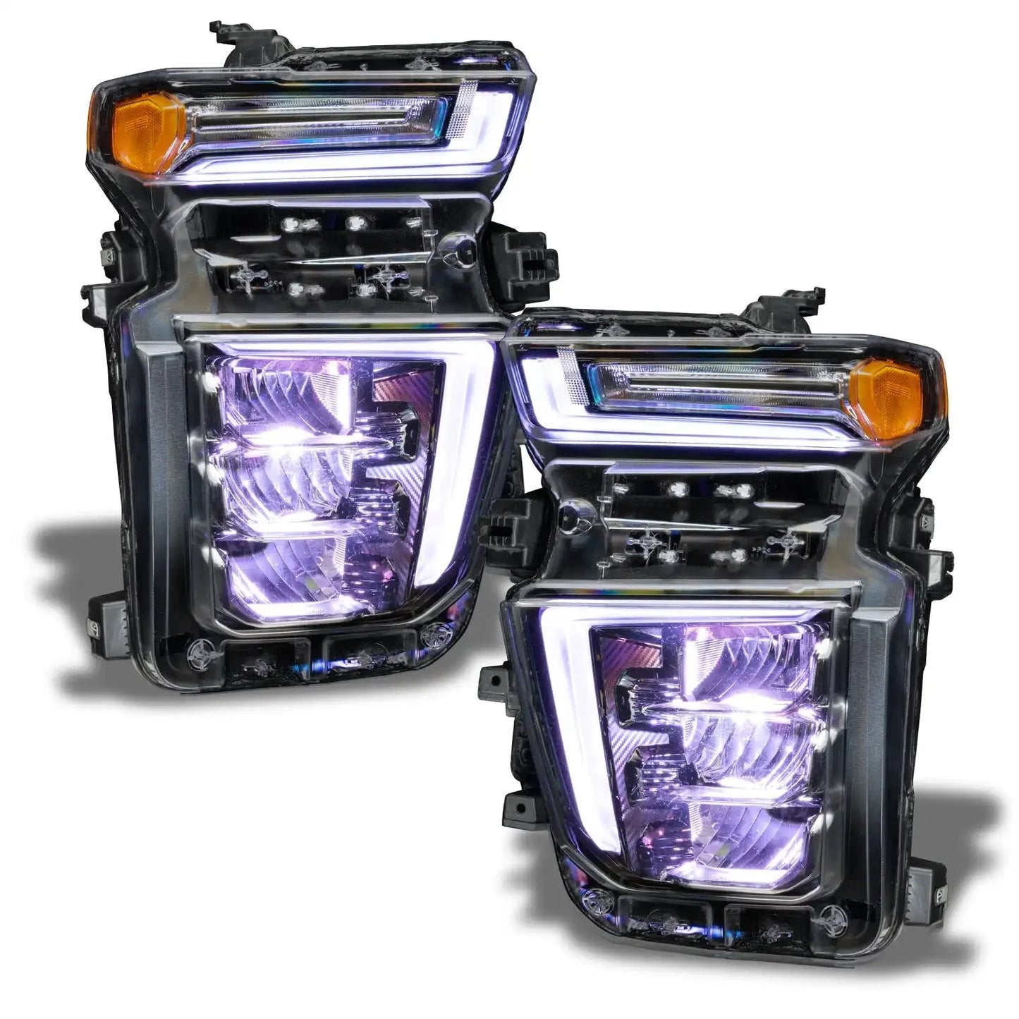 ORACLE Lighting 2020-2023 Chevrolet Silverado HD 2500/3500 ColorSHIFT Demon Eye RGB Upgrade by ORACLE Lighting