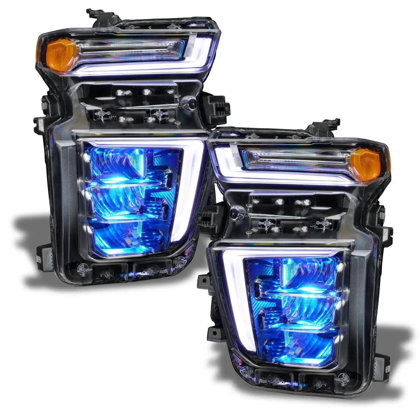 ORACLE Lighting 2020-2023 Chevrolet Silverado HD 2500/3500 ColorSHIFT Demon Eye RGB Upgrade by ORACLE Lighting