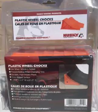 Bright Orange Plastic Set of 2 by Husky Towing