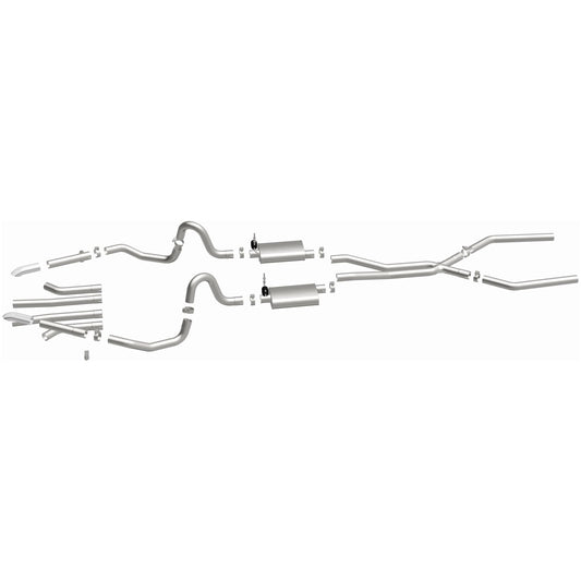 Magnaflow Street Series Stainless Crossmember-Back System by MagnaFlow Exhaust Products