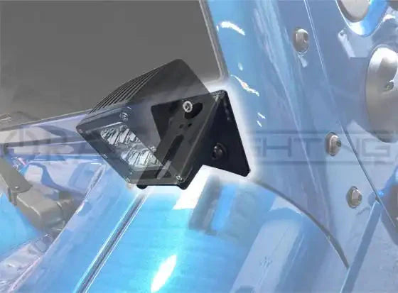 ORACLE Jeep JK Lower Windshield Light Mount Brackets (Pair) by ORACLE Lighting