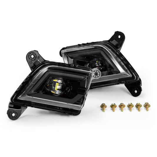 DoubleTap Dual Color LED Projector Fog Lights by AlphaRex
