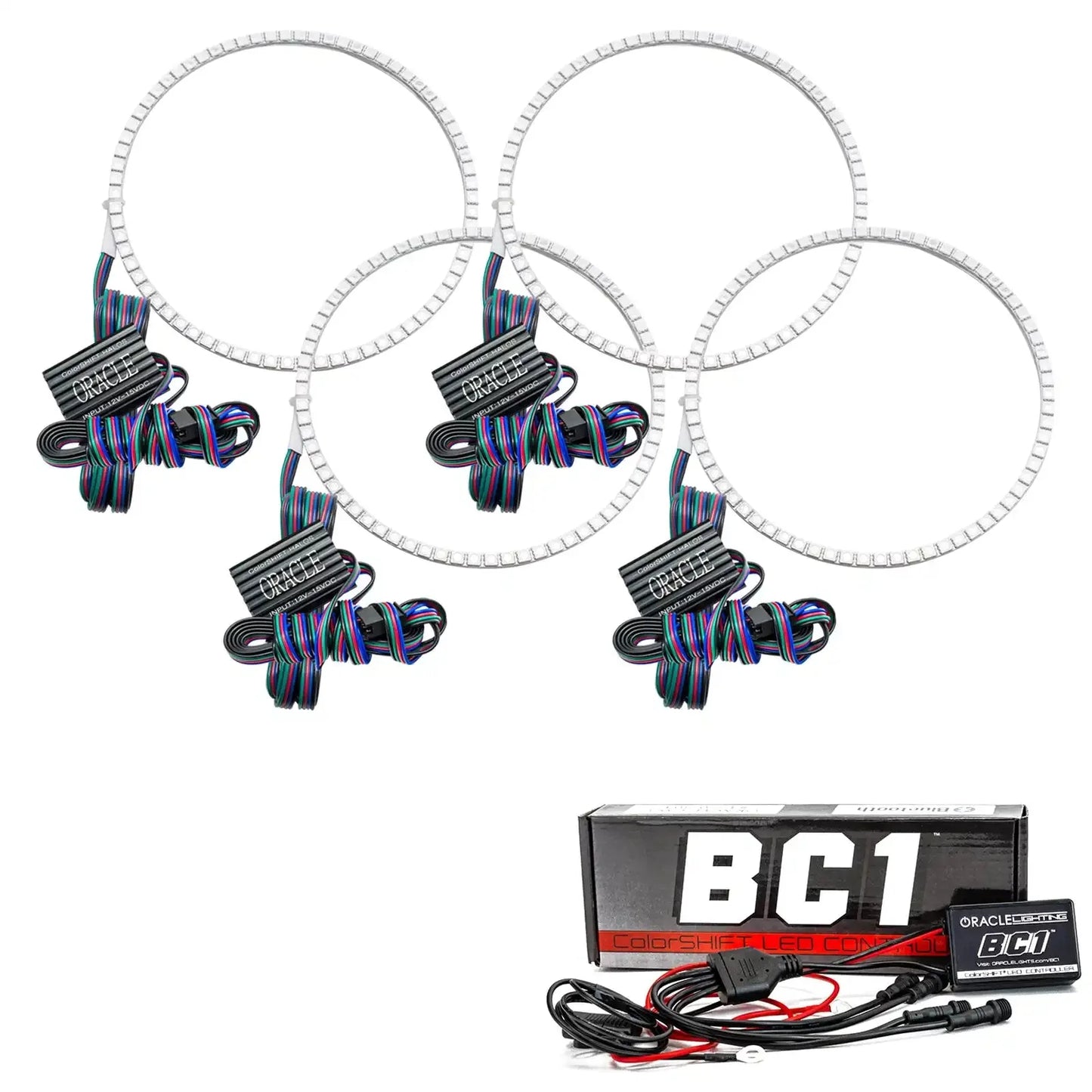 ORACLE Lighting 2006-2012 Mercedes ML Class LED Headlight Halo Kit by ORACLE Lighting