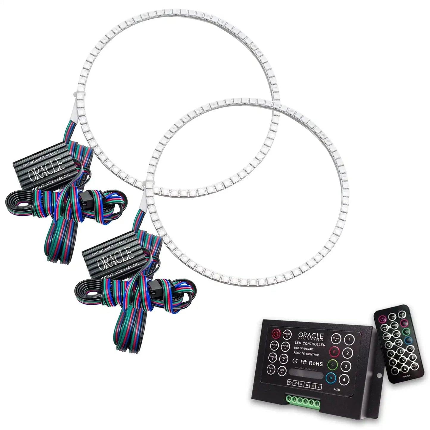 ORACLE Lighting 2011-2014 Hyundai Veloster Non Projector LED Halo Kit by ORACLE Lighting