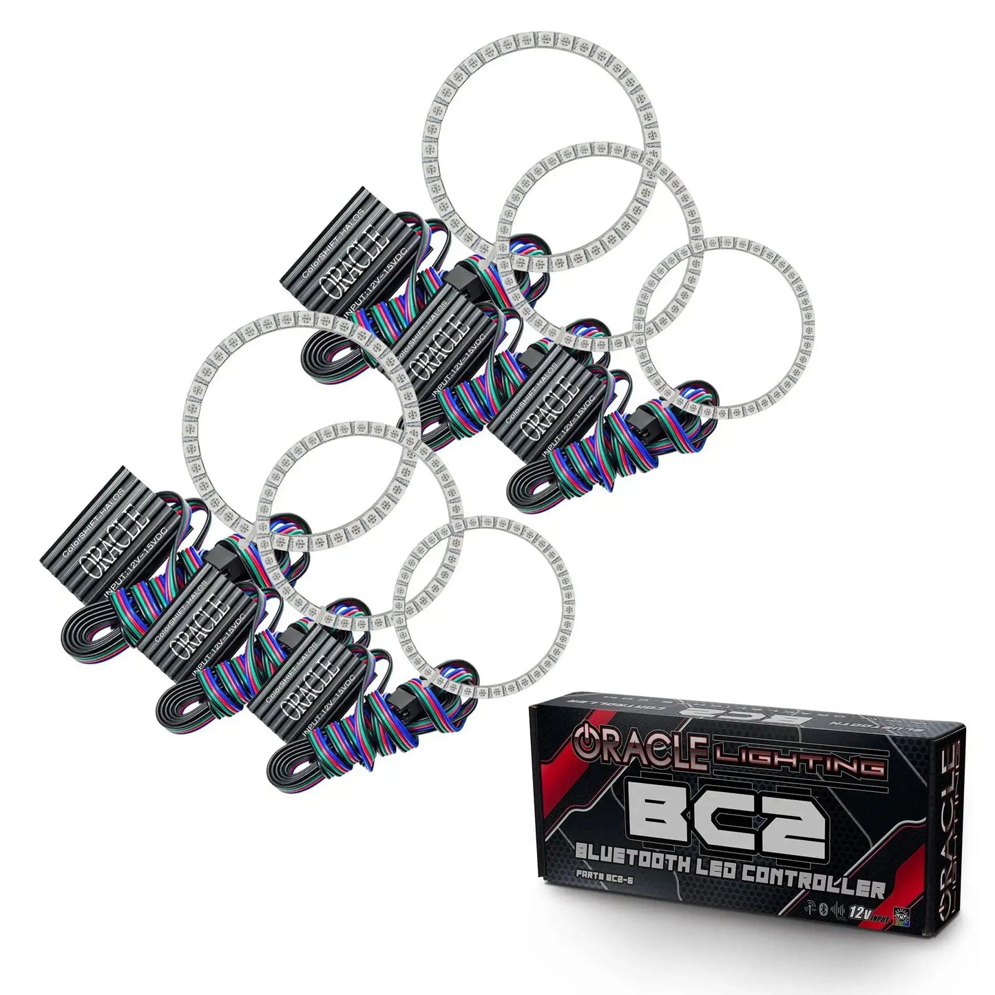 ORACLE Lighting 2005-2010 Infiniti M35 LED Headlight Halo Kit by ORACLE Lighting