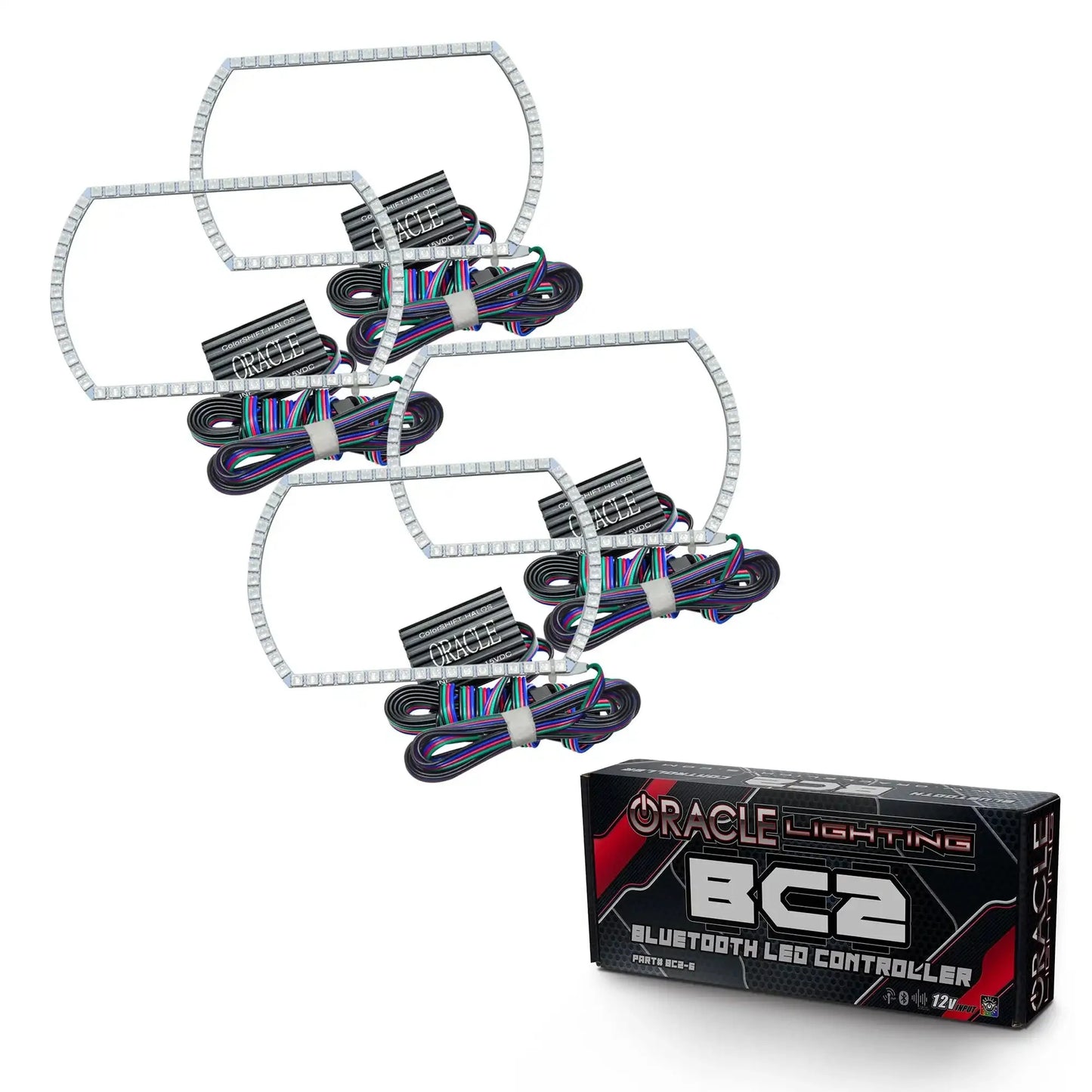 2014-2015 Chevy Silverado 1500 ORACLE ColorSHIFT Halo Kit (Projector Style) by ORACLE Lighting