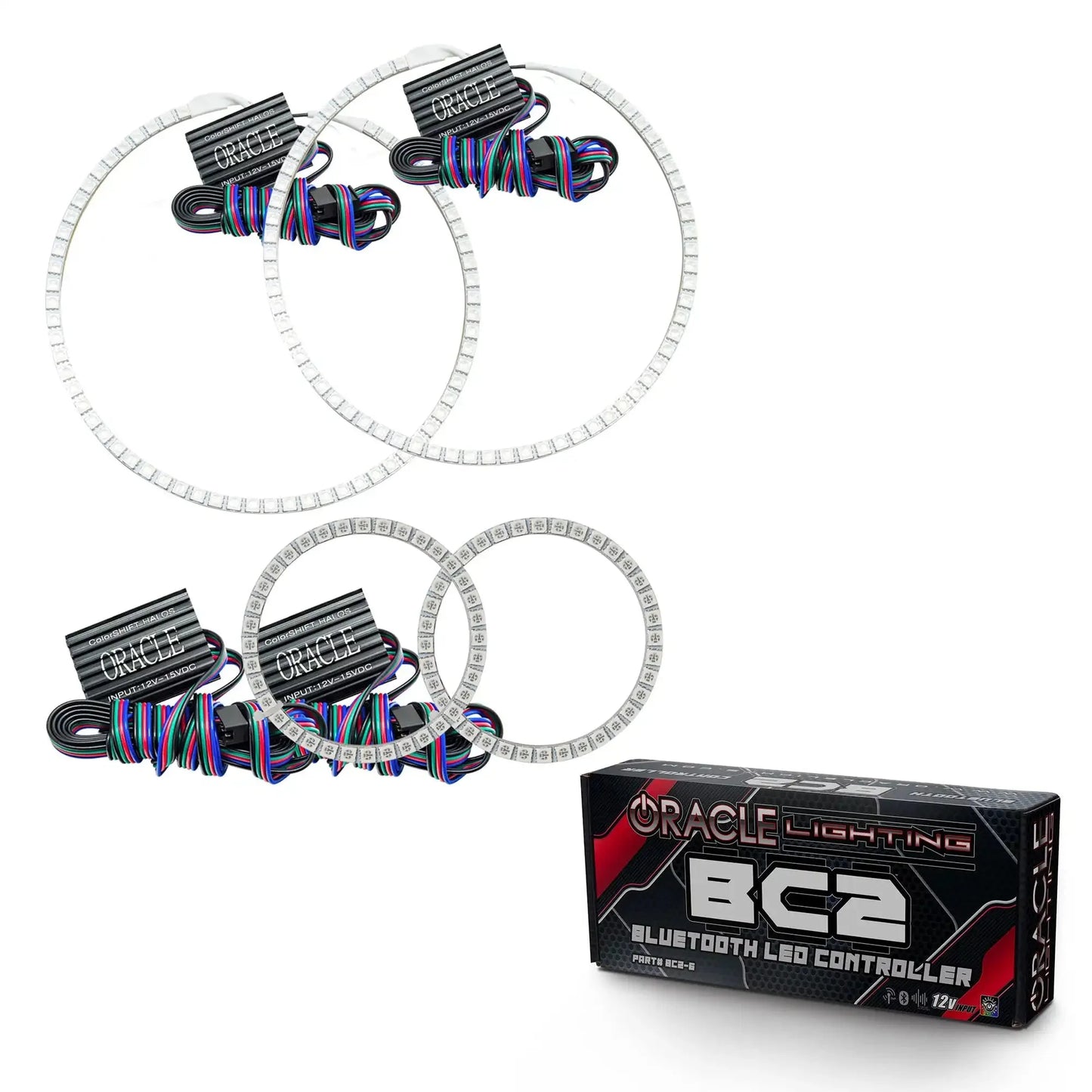 ORACLE Lighting 2005-2006 Volkswagen Touareg LED Headlight Halo Kit by ORACLE Lighting