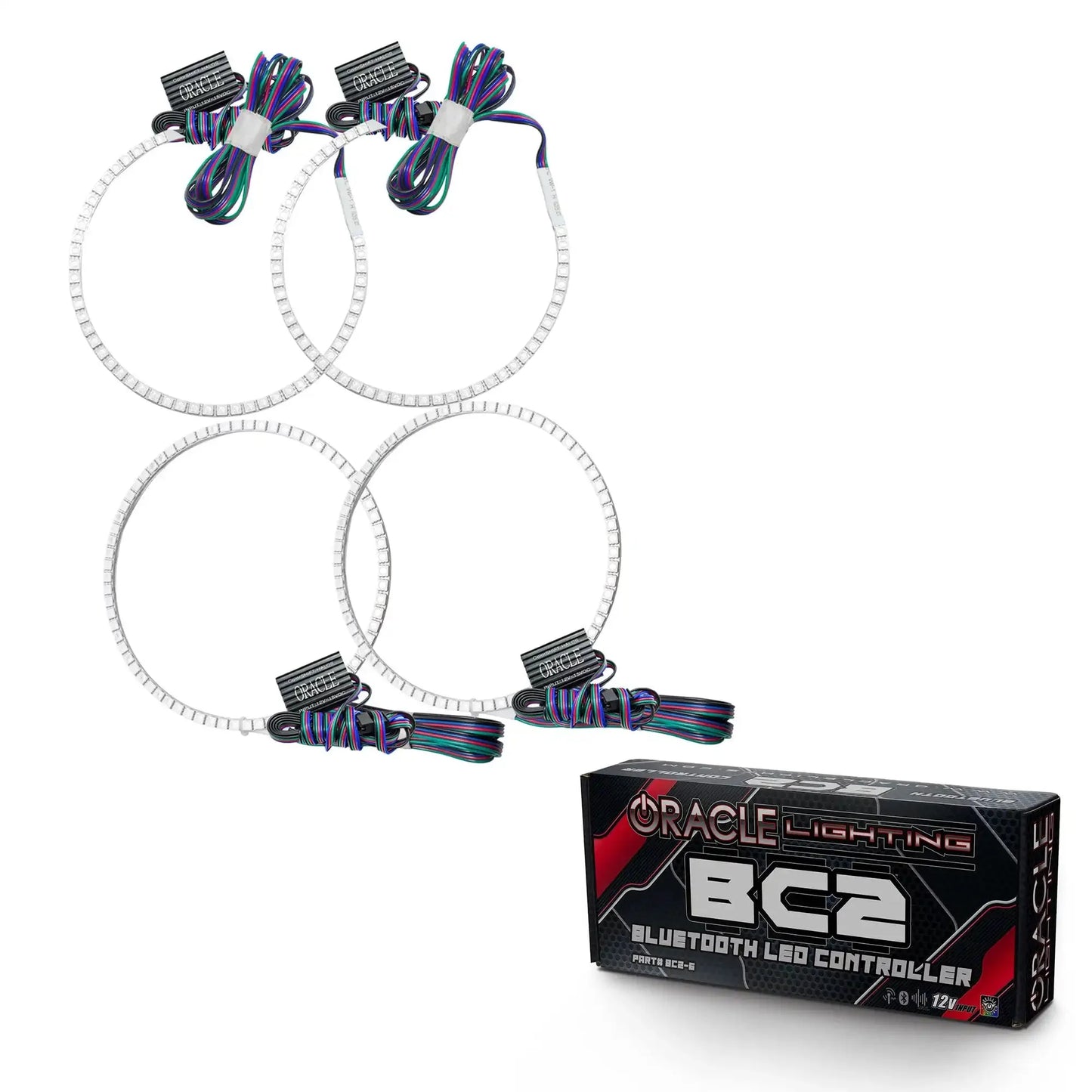 ORACLE Lighting 2006-2010 Dodge Caliber LED Headlight Halo Kit by ORACLE Lighting