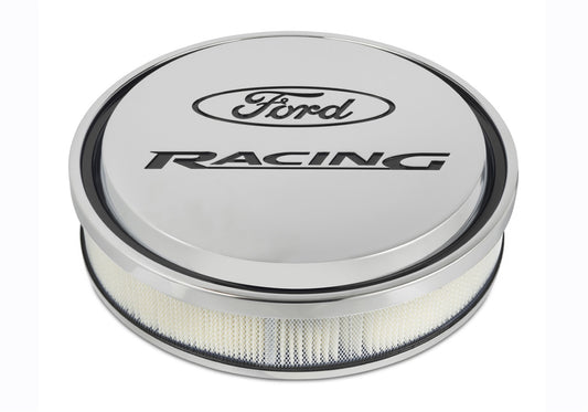 Ford Racing Slant Edge Air Cleaner Chrome by Ford Performance Parts