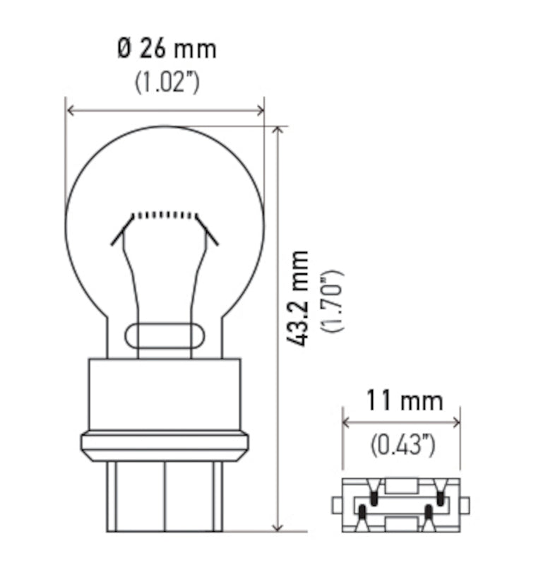 Turn Signal Light Bulb by Hella
