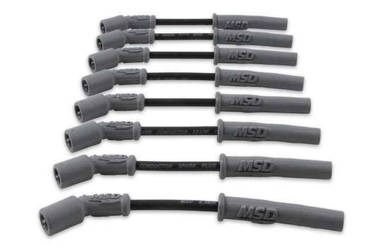 For use on GM LS1 engines, Corvette, Camaro, '97-On, Black jacket by MSD