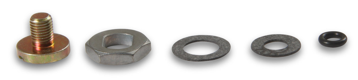 Gold Needle & Seat adjusting nut & lock screw by Holley