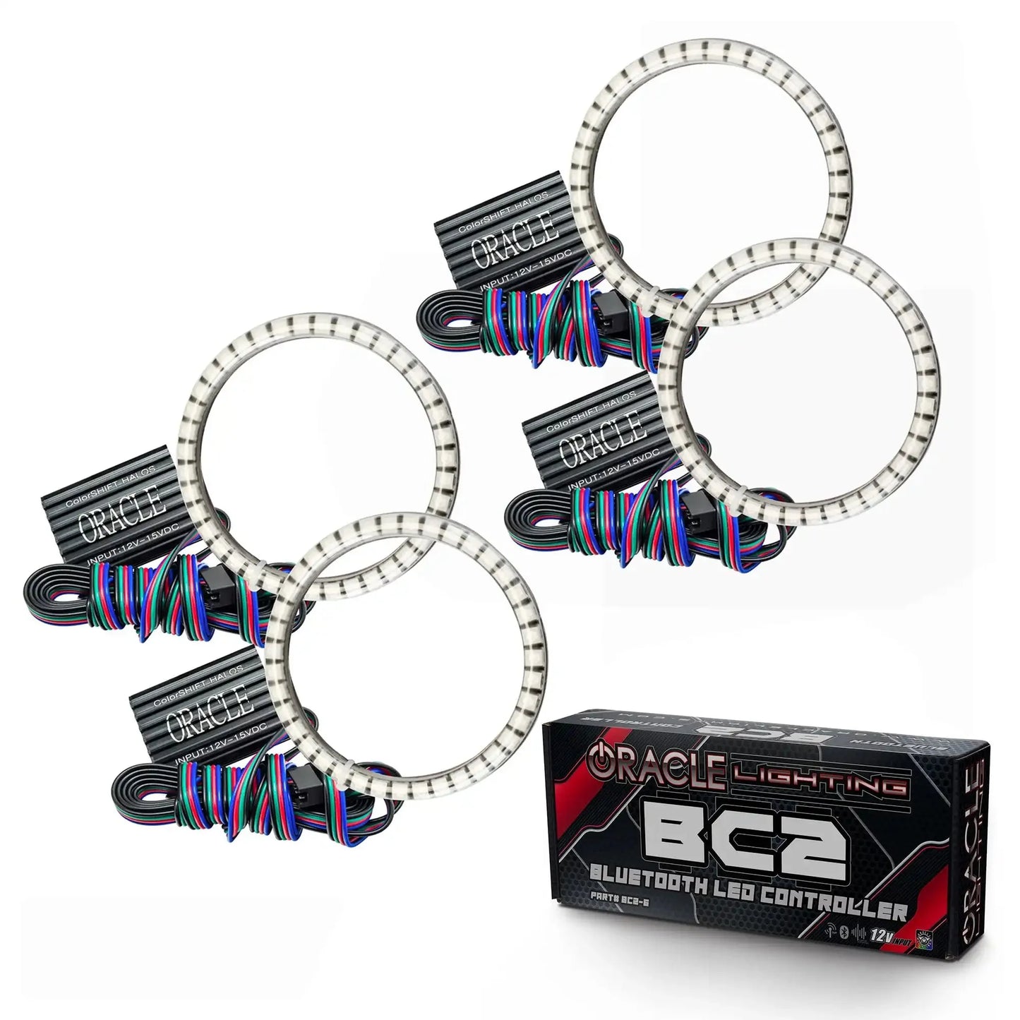 ORACLE Lighting 2015-2019 Polaris Slingshot Surface Mount LED Headlight Halo Kit by ORACLE Lighting