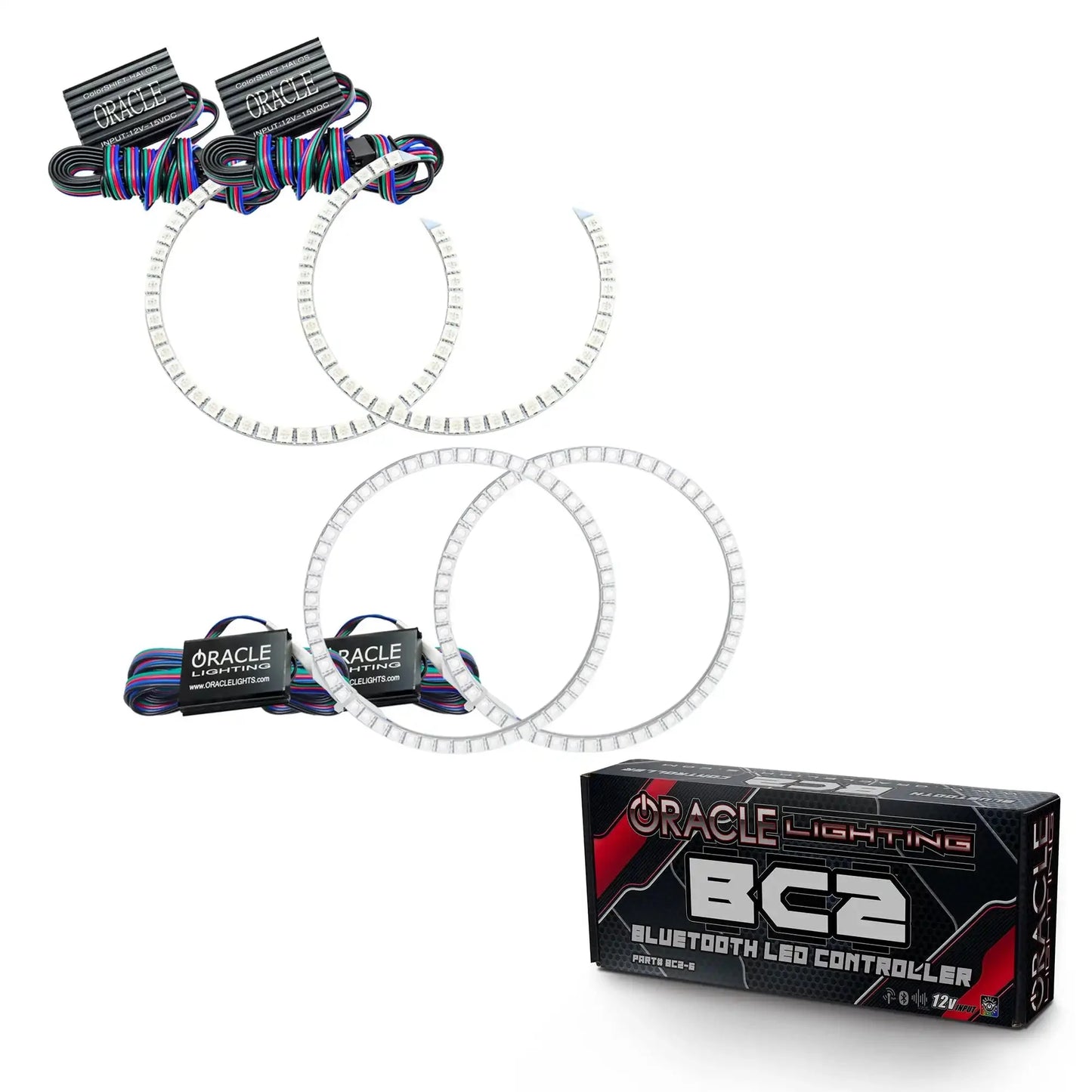 ORACLE Lighting 2002-2009 Chevrolet TrailBlazer LED Headlight Halo Kit by ORACLE Lighting