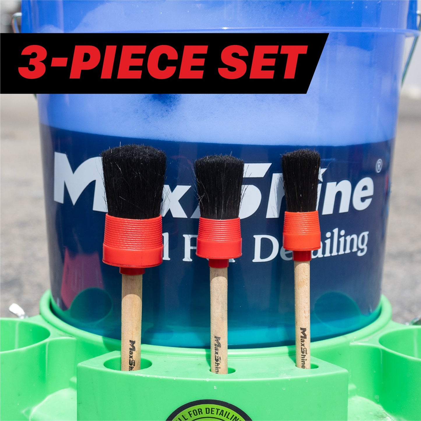 Auto Detailing Brush Set by MaxshineUSA