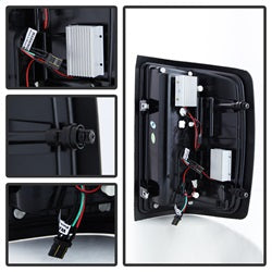 (Spyder) LED Tail Lights - Black Smoke by Spyder Auto