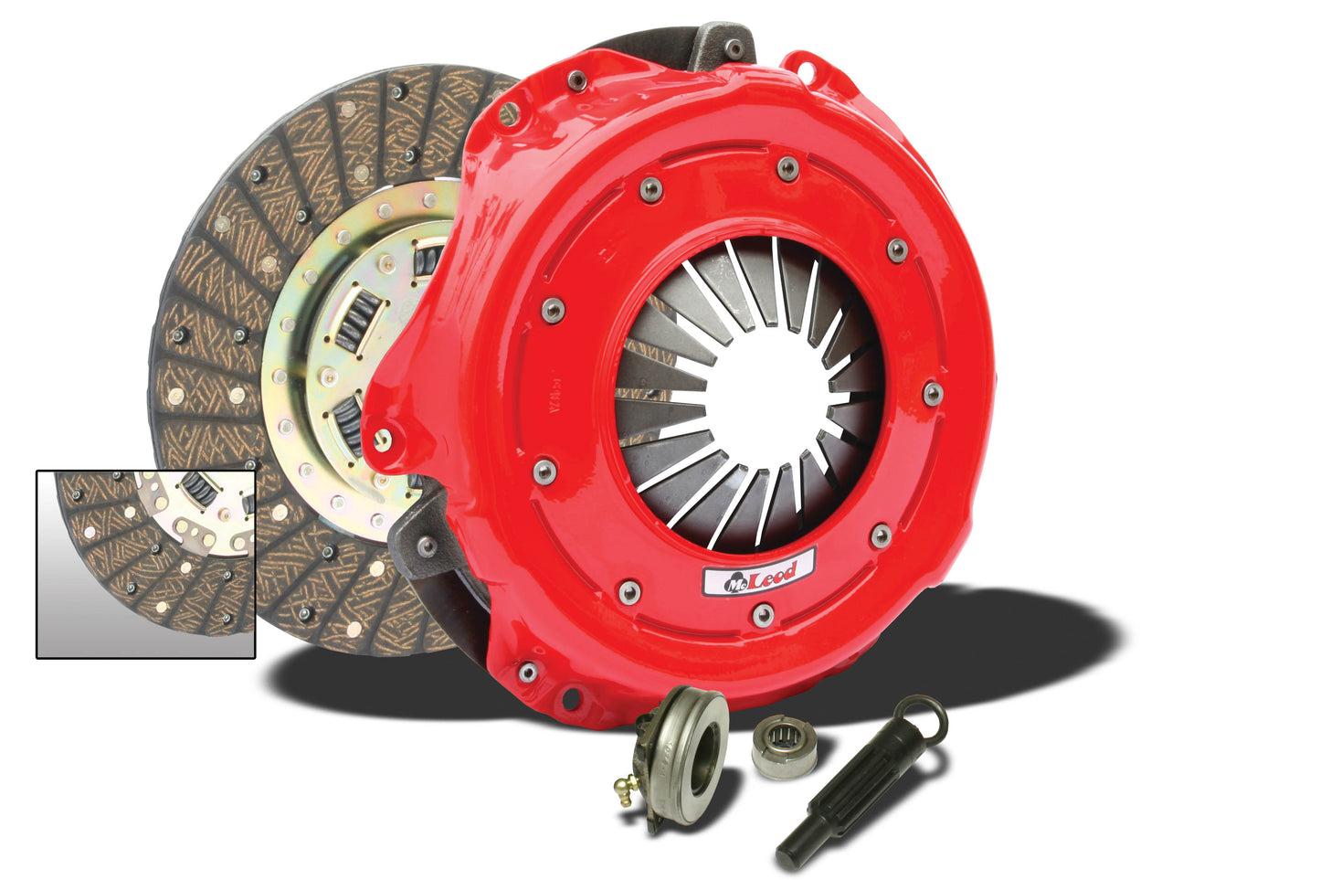 Street Pro: Kit:1963-85 SBF:10.5"x 1-1/16x10: Diaphragm:Mech Linkage by McLeod