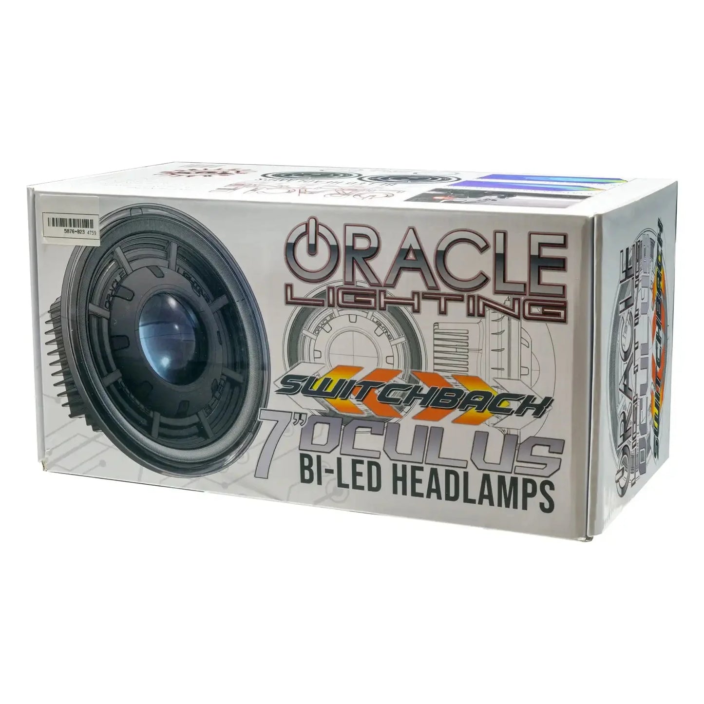 ORACLE Lighting Oculus™ 7" Switchback Bi-LED Projector Headlights for Jeep Wrangler JK by ORACLE Lighting