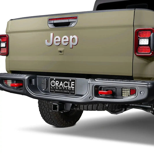 2020-2025 Jeep Gladiator JT Rear Bumper LED Reverse Lights | 1,500 Lumens by ORACLE Lighting
