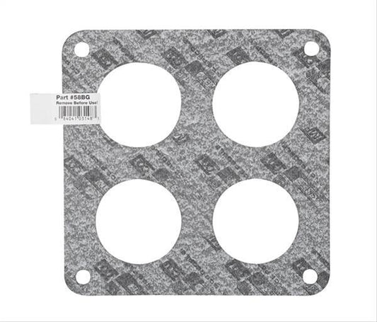 Mr. Gasket Performance Carb Base Gasket - 4 Hole - Bulk Packaged with UPC Label by Mr Gasket