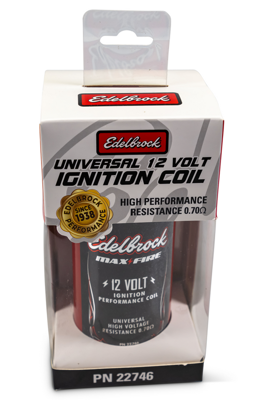 High-output cannister-style ignition coil for Pro-Flo 4 and aftermarket EFI by Edelbrock