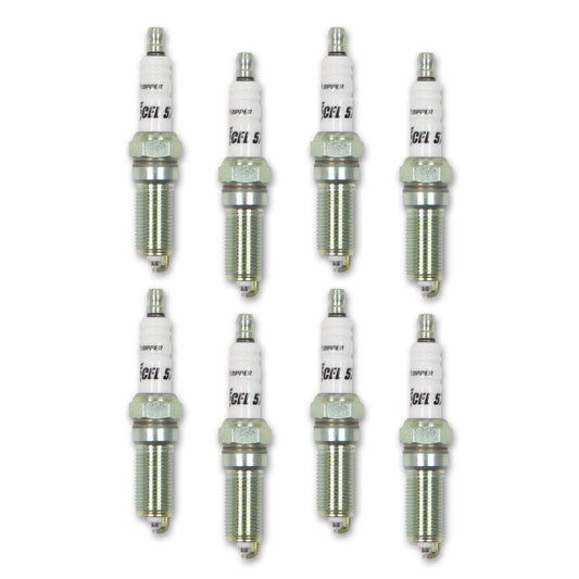 Ford Coyote 5.0L, and 6.2L V8 engines, One heat range colder, 8-pack of PN 579C1 by ACCEL