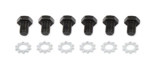 Fits Various GM V6 and V8 applications - Grade 8 Steel - Black Oxide by Mr Gasket