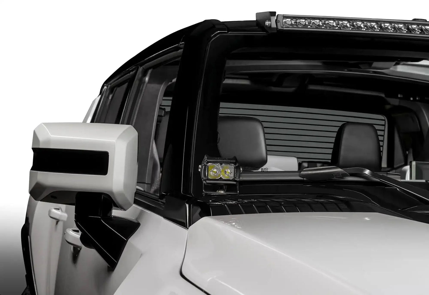 ORACLE Lighting 2022-2025 Hummer EV Aux Light A-Pillar/ Hood Mount Brackets (Pair) by ORACLE Lighting