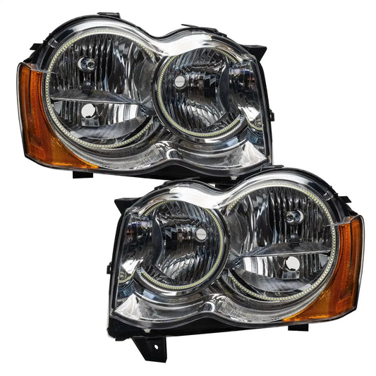 2008-2010 Jeep Grand Cherokee Pre-Assembled Headlights-Non HID by ORACLE Lighting