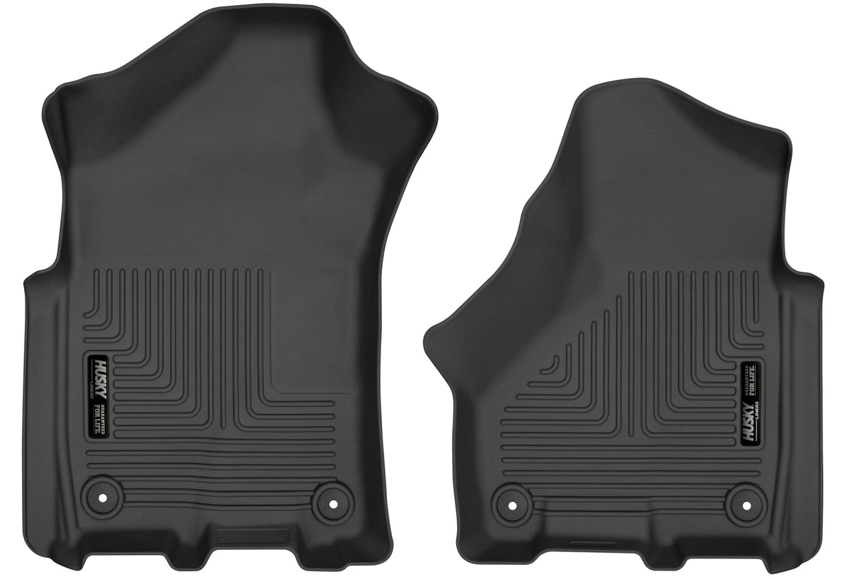 Husky Liners Weatherbeater - Front Floor Liners – Fits 2018–2024 Ram