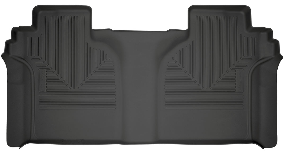 Husky Liners Weatherbeater - 2nd Seat Floor Liner – Fits 2019–2025 Chevrolet Silverado / 2019–2025 GMC