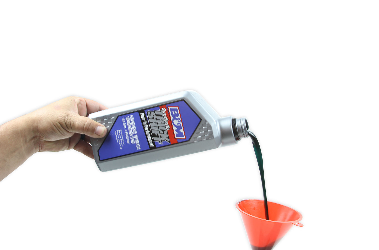 B&M Synthetic Trick Shift Automatic Transmission Fluid - 1 Quart Bottle by B&M