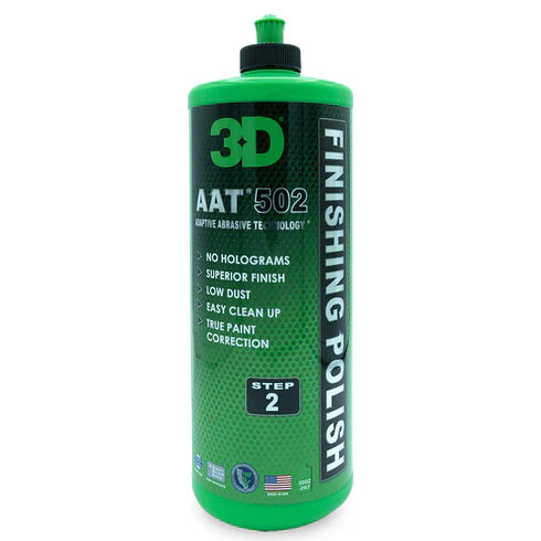 3D 502 AAT FINISHING POLISH QUART