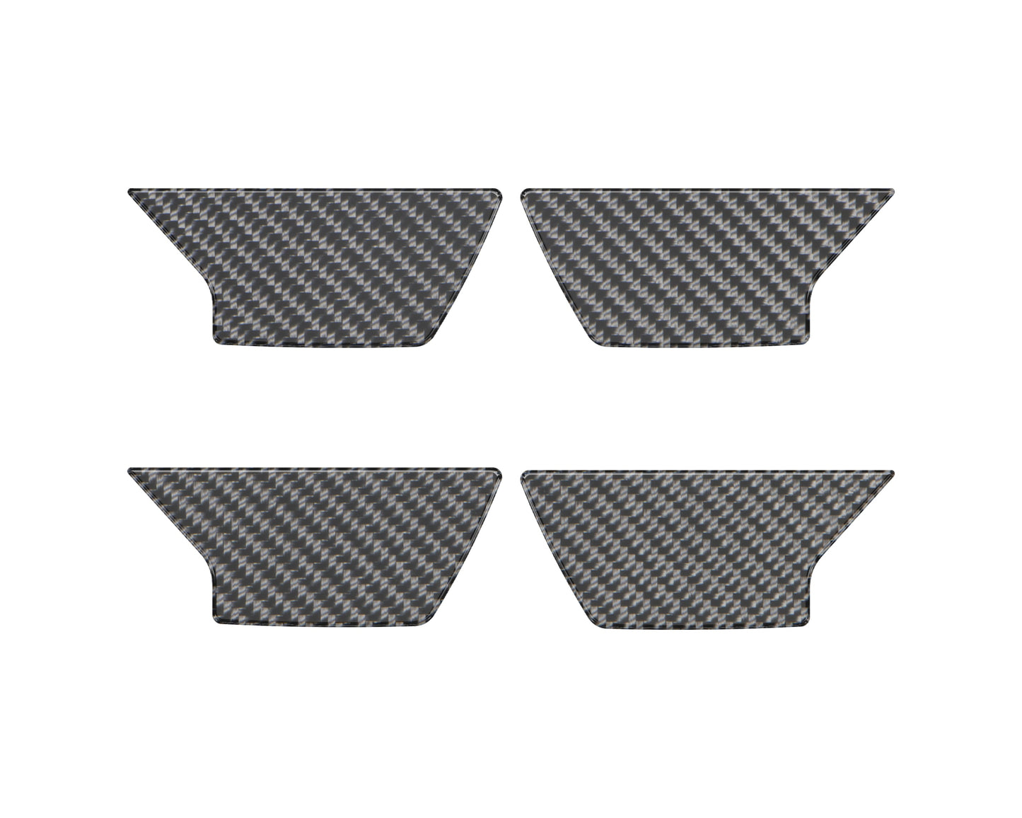 Interior Door Handle Inserts Fits 2021-2024 Ford Bronco Sport by Tufskinz.com