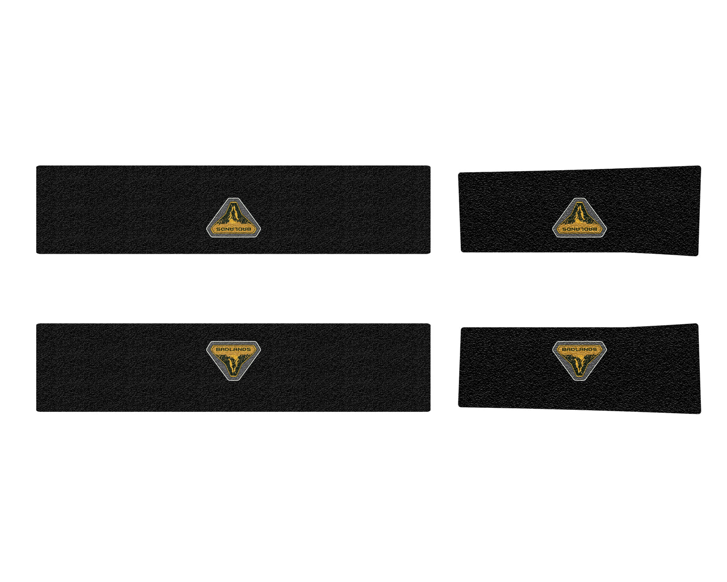 Door Sill Protection Overlays (4 Door) Fits 2021-2026 Ford Bronco Sport by Tufskinz.com