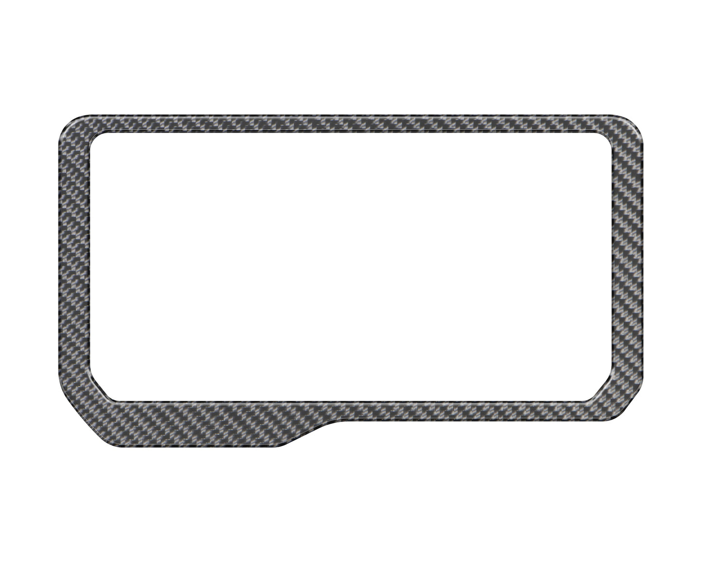 8 inch Display Screen Accent Overlay Fits 2021-2026 Ford Bronco by Tufskinz.com
