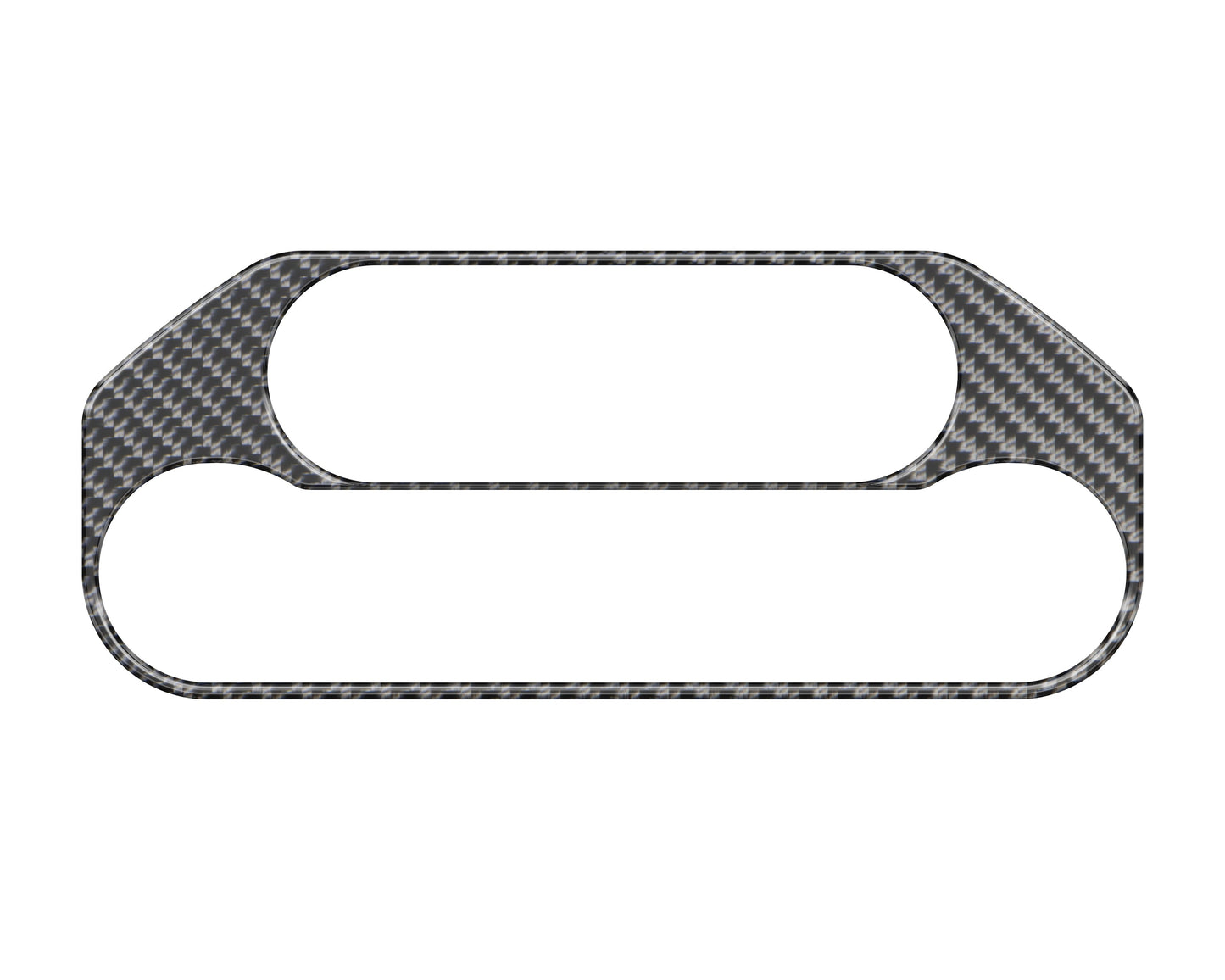 Climate Control Accent Overlay Fits 2021-2026 Ford Bronco by Tufskinz.com