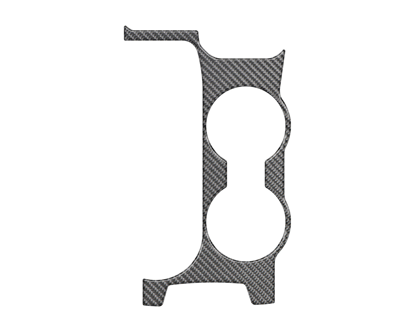 Center Console Accent Overlay Fits 2021-2024 Ford Bronco by Tufskinz.com