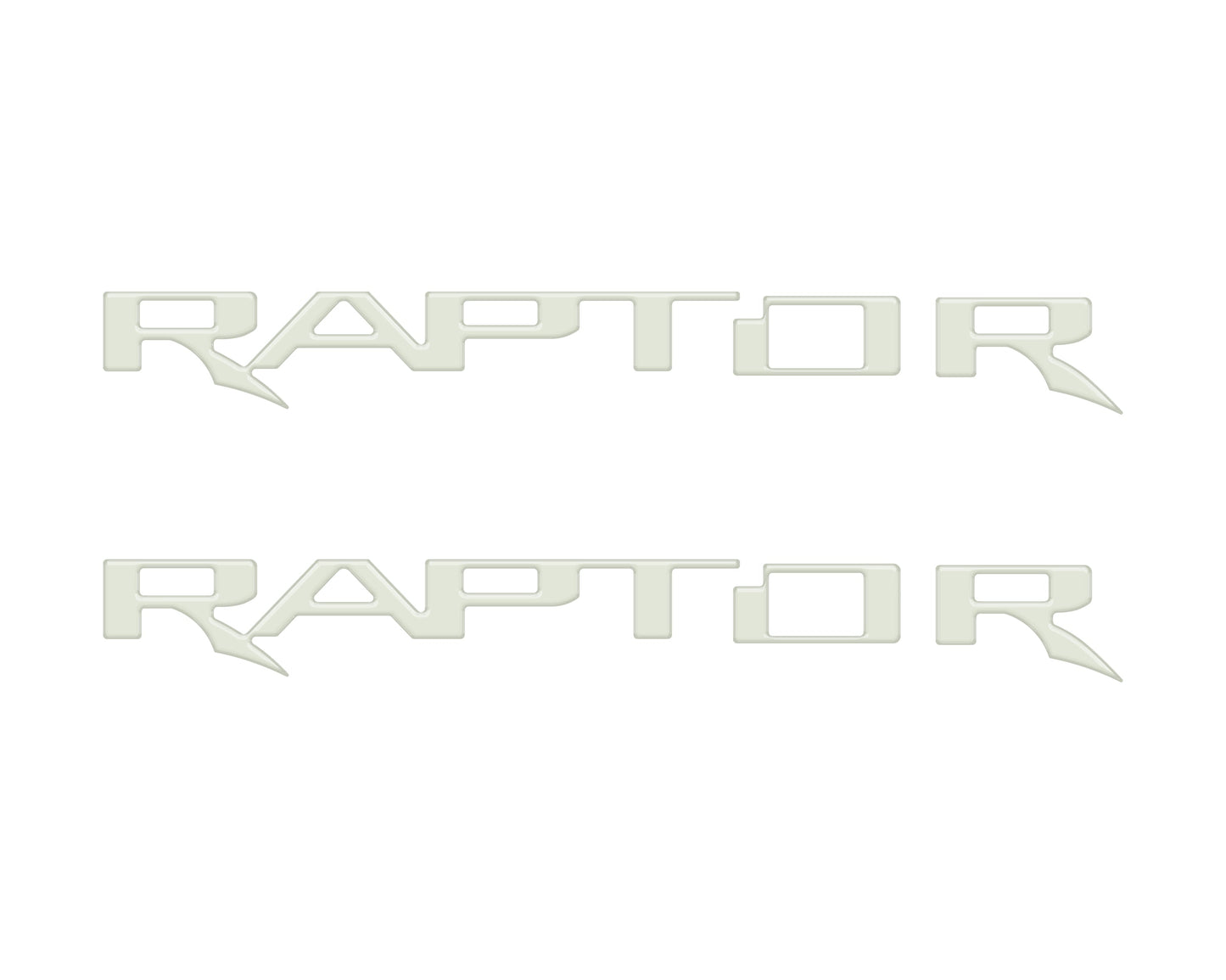 Raptor Emblem Inserts Fits 2022-2026 Ford Bronco Raptor by Tufskinz.com
