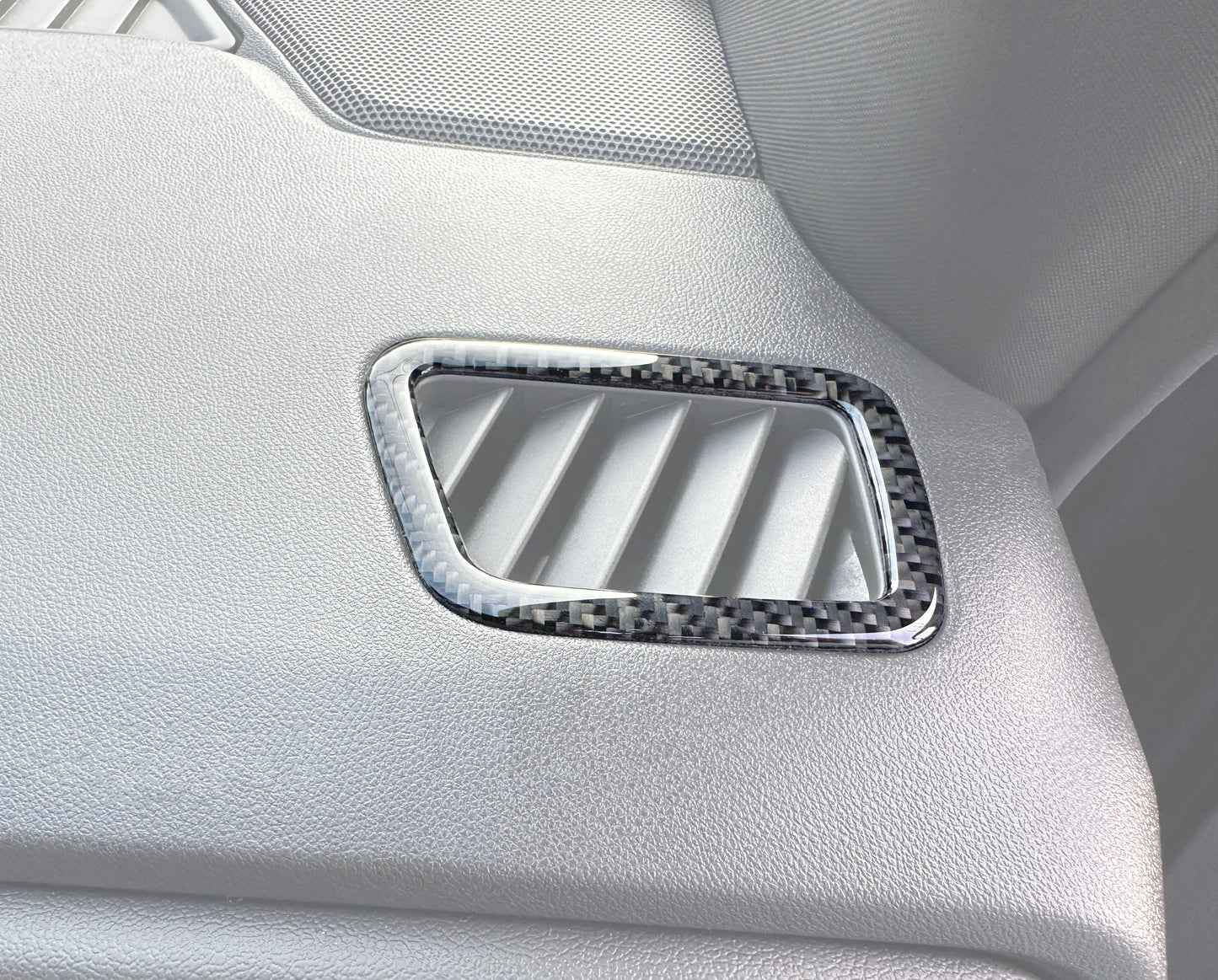 Upper Dash Defrost Vent Accent Trim Fits 2023-2026 Chevrolet Colorado & GMC Canyon by Tufskinz.com