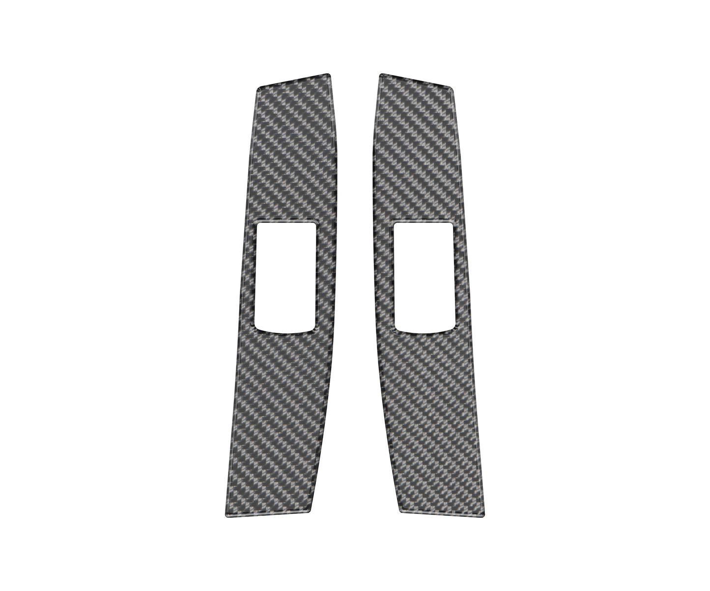 Door Switches Accent Trim Fits 2023-2026 Chevrolet Colorado & GMC Canyon by Tufskinz.com