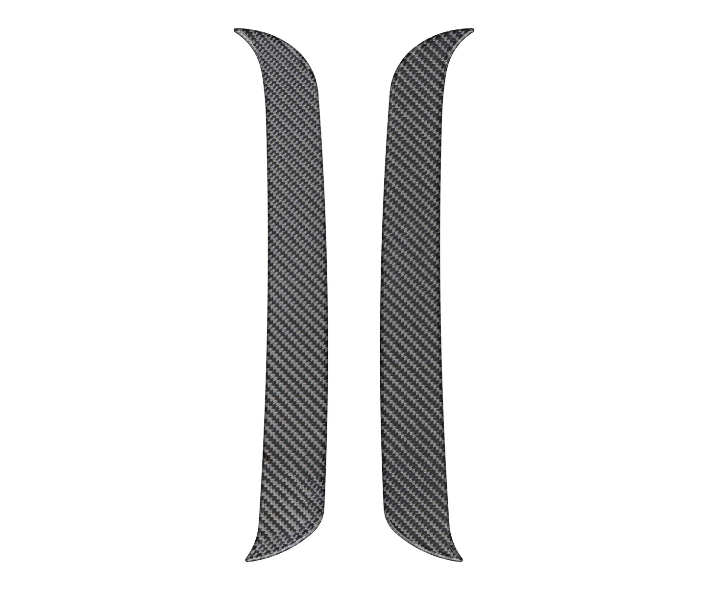 C Pillar Overlays Fits 2023-2026 Chevrolet Colorado & GMC Canyon by Tufskinz.com