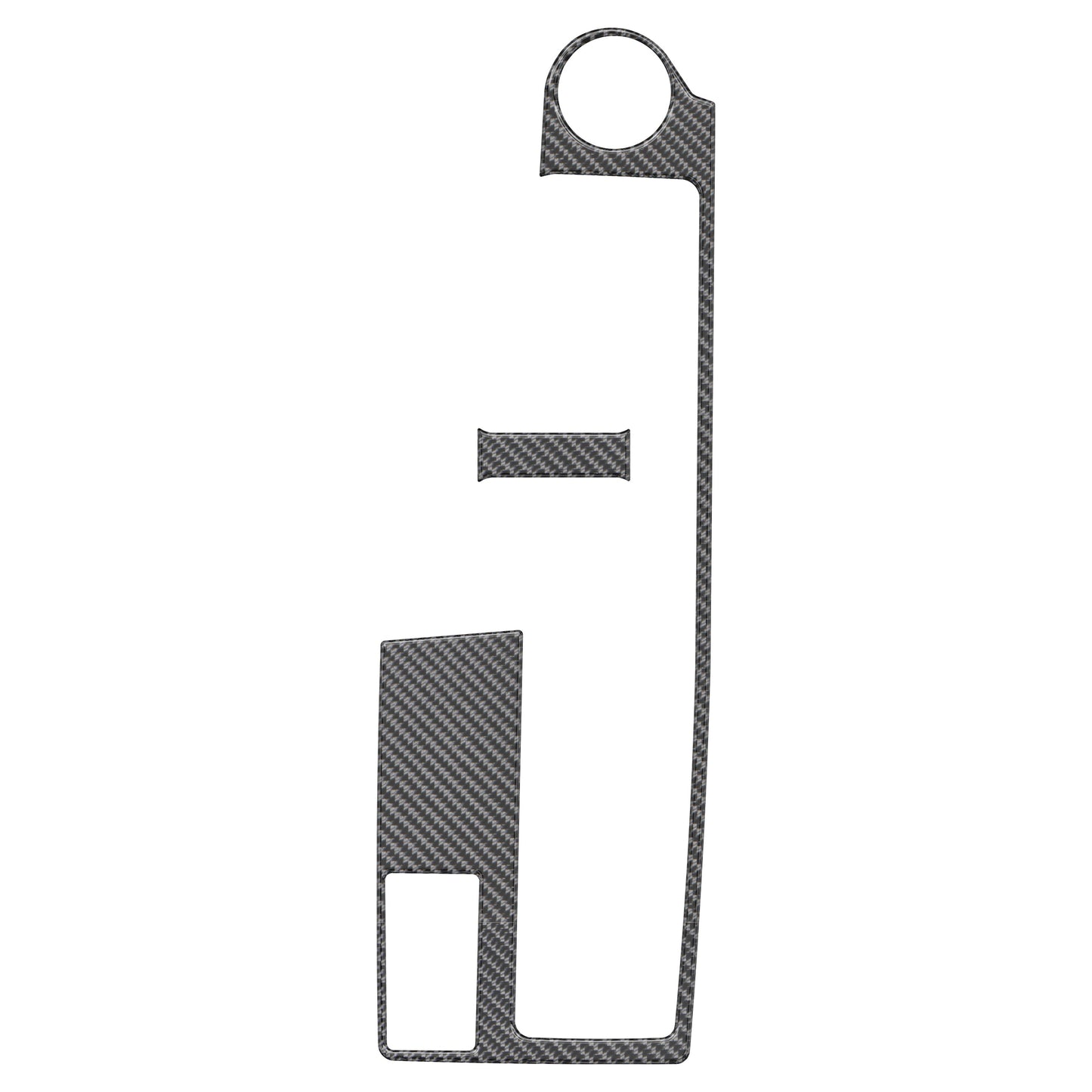 Center Console Accent Trim Fits 2023-2024 Toyota GR Corolla by Tufskinz.com