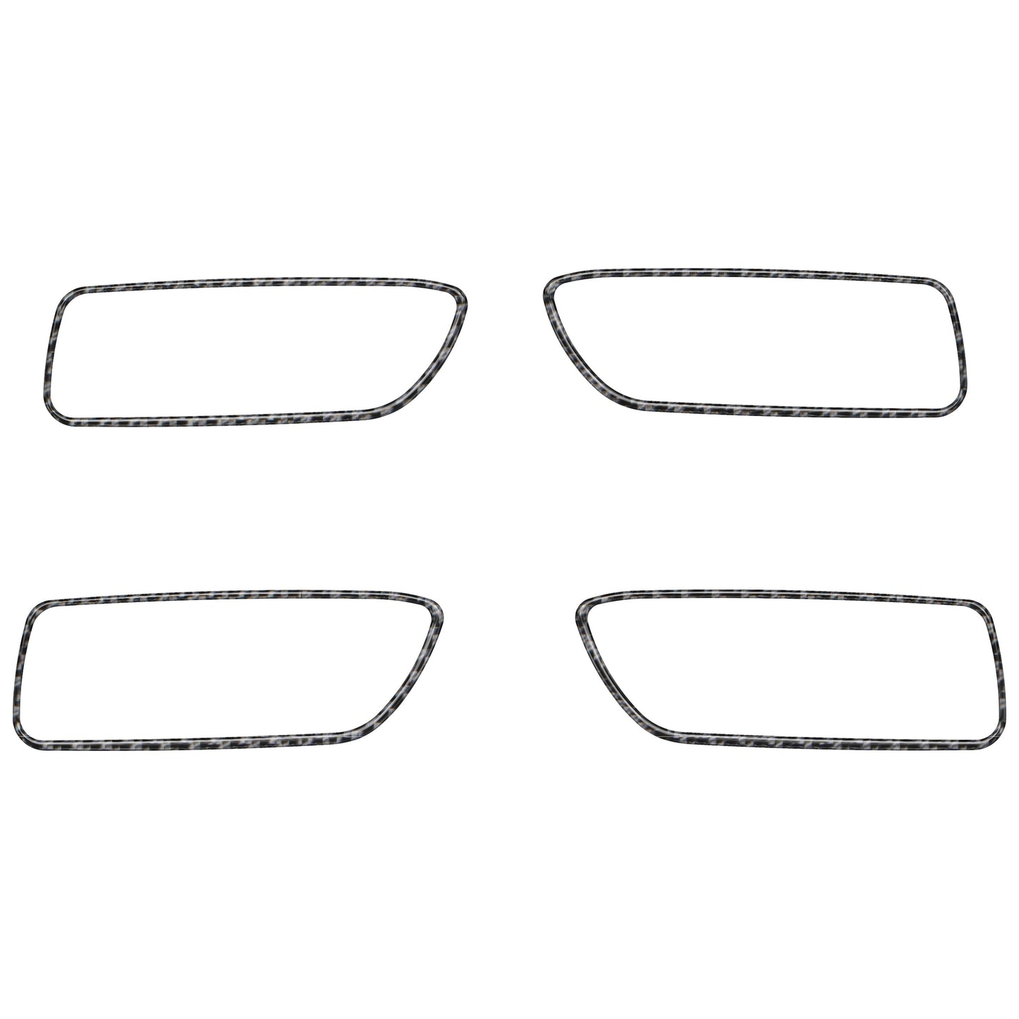 Door Handle Ring Accent Trim Fits 2023-2025 Toyota GR Corolla by Tufskinz.com